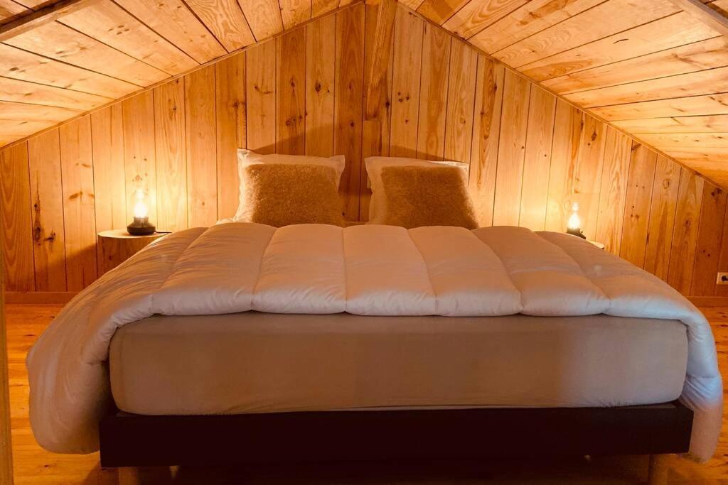 Chalet Montana - Au Cottage Du Medoc - Proche De Bordeaux Saint-Aubin-de-Médoc Exterior foto